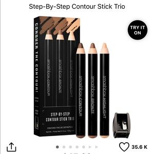 Smashbox step by step contour stick trio